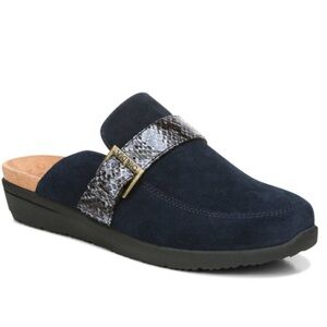 Vionic NWOT Darla Mules SZ 8 Shoes Navy